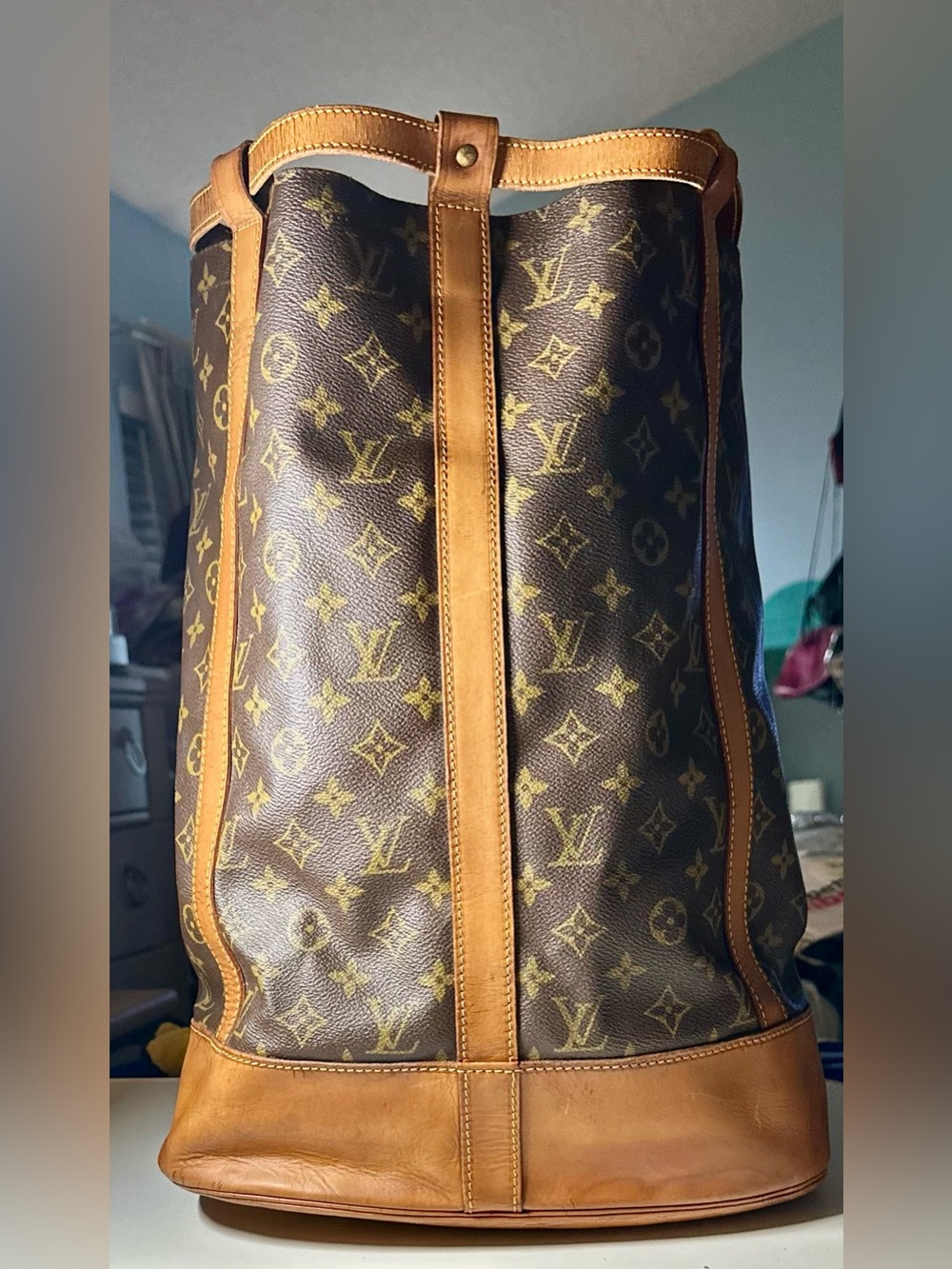 💯 Authentic Louis Vuitton Randonnee Backpack/Bag GM  (Preloved)